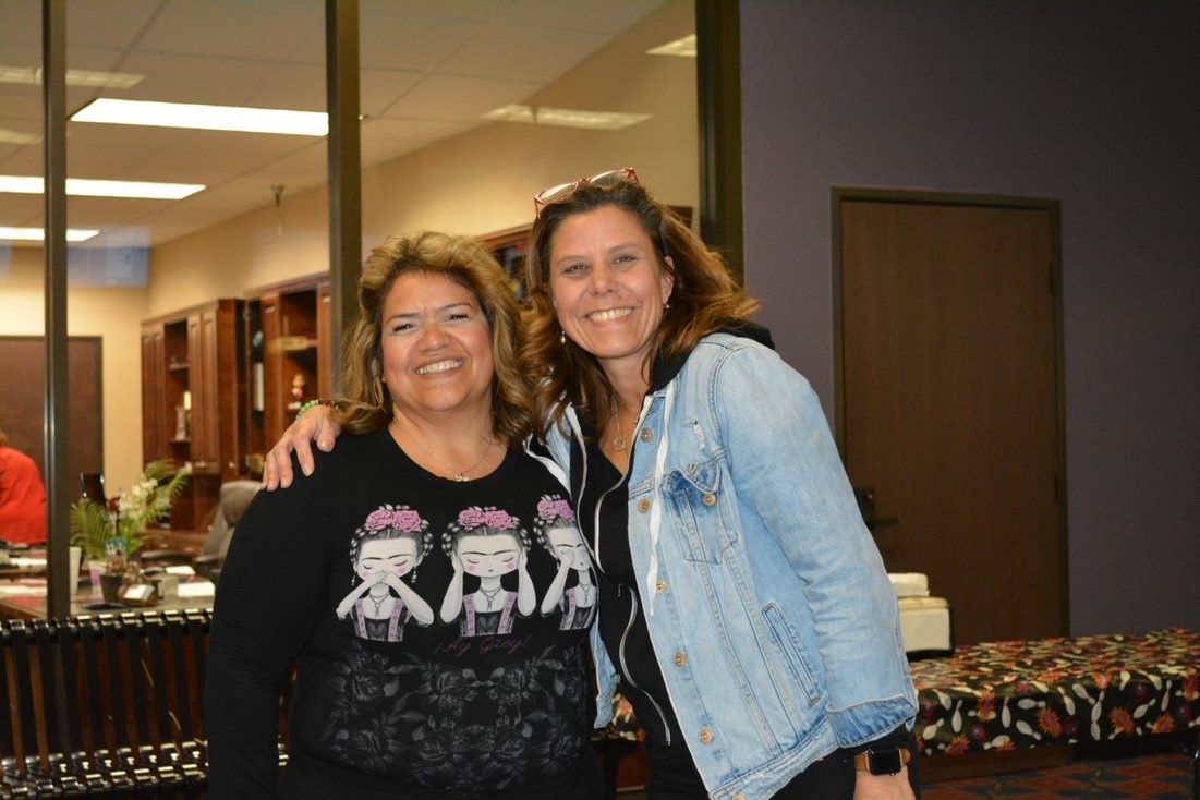 Vicky and Tamie