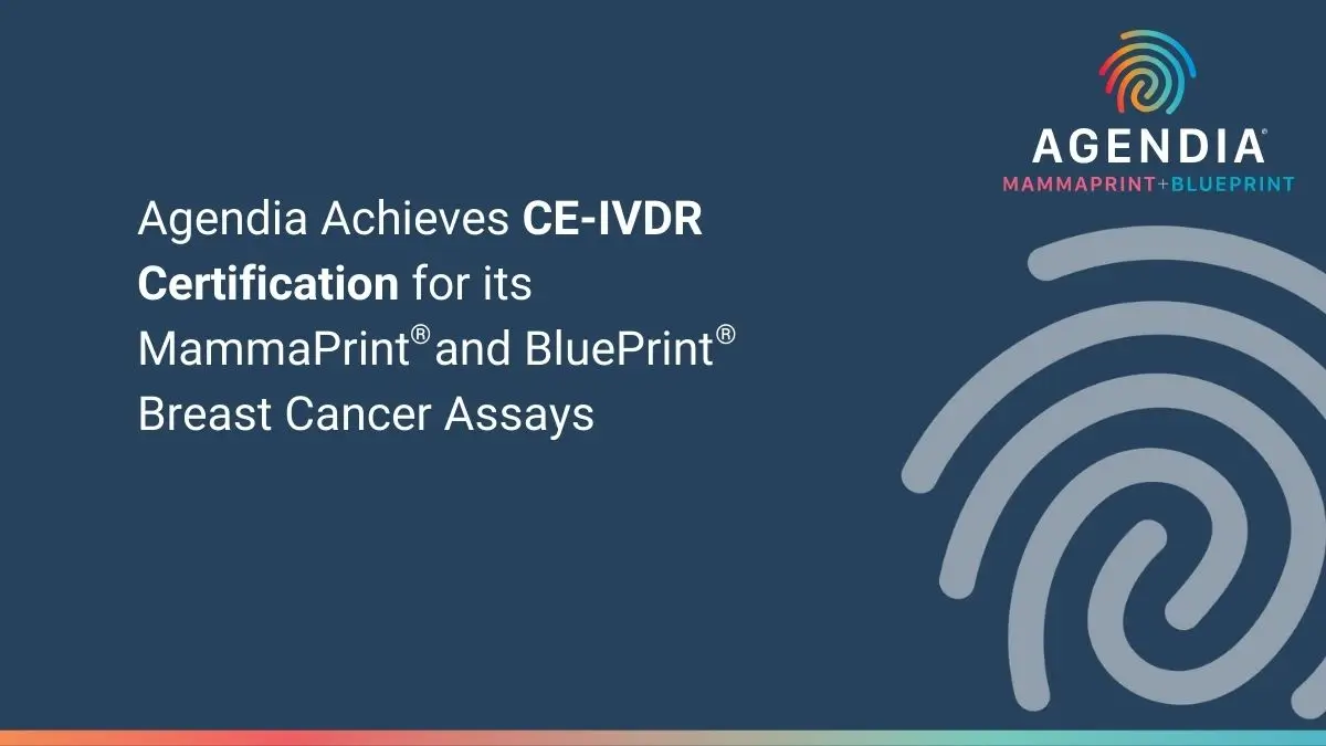 Agendia achieves CE-IVDR certification